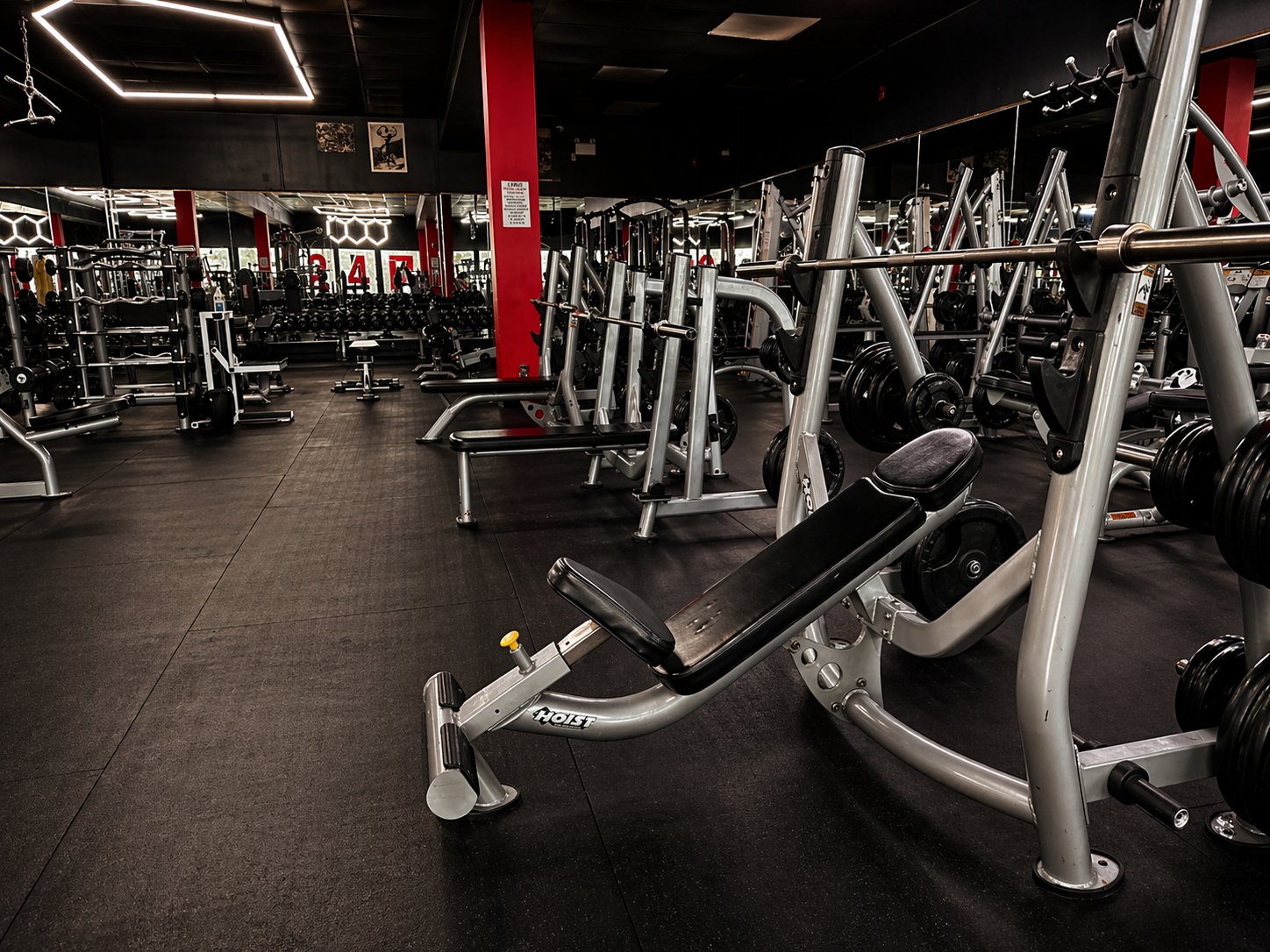 Zone de musculation